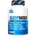 Evlution Beslenme Herbal Kompleksi Yetişkin Melatonin Pills with Valerian L-Tryptophan Lemon Balm ve More - Restful Calm Capsules - 30 Servisler