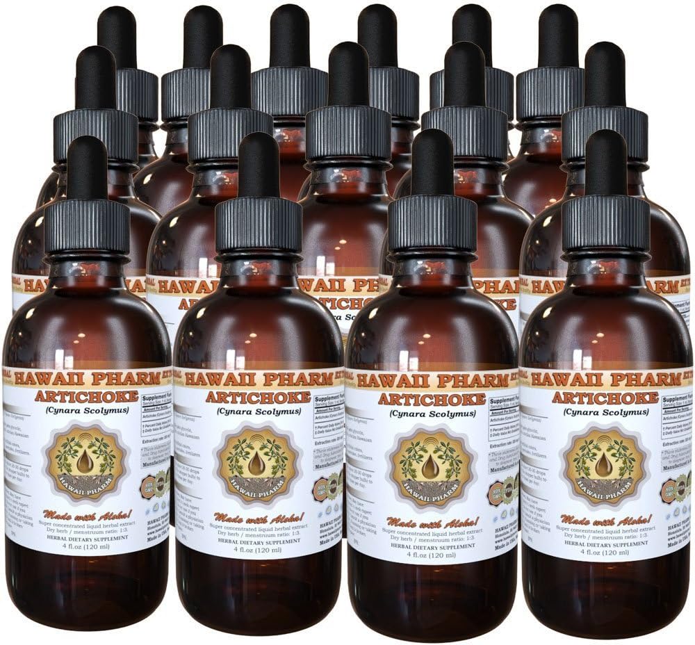 Artichoke Liquid Extract, Organik Artichoke (Cynara scolymus) Tincture 15x4 ozz