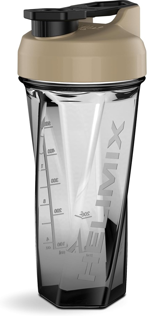 HELIMIX 2.0 Vor Blender Shaker Şişe 28oz | No Blending Ball veya Whisk | ABD Made | Portatif Pre Workout Whey Protein Drink Shaker Cup | Mixes Cocktails Smoothies Shakes | Top Raf Safe