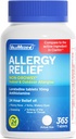 ValuMeds Loratadine 10 mg Non-Drowsy 24 Saat Antit ve Açık | All-Day Antihistamine Alergy/Sinus Pills for Runny Nose, Sneezing, Itchy, Watery Eyes | Claritin ile Karşılaştırma | 365 Tablet