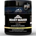 Beast Maker - Pure Shilajit Gummies for Men | Natural Himilayan Organik Shilajit Authentic Male Support Supplement with Ashwagandha, Black Musli, Gokshura | 60 Gummies