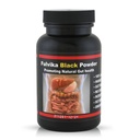 74+ Trace Mineral Powder with Humic & Fulvic Acid (166 Servings) (Flavorless) – Plant-based, Vegan, Trace Minerals Supplement with Electrolytes & Alkaline pH (Kosher) – Black Water – by Fulvika Black