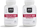 365 by Whole Foods Marketuba with Vitamin D3 Tablets, 120 Kont (Pack of 2)