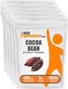 BulkSupplements.com Cocoa Bean Extract Toz - Cocoa Supplement - Unsweetened, Vegan & Gluten Free, 500 mg per Service, 1kg (2.2) (Paket of 5)