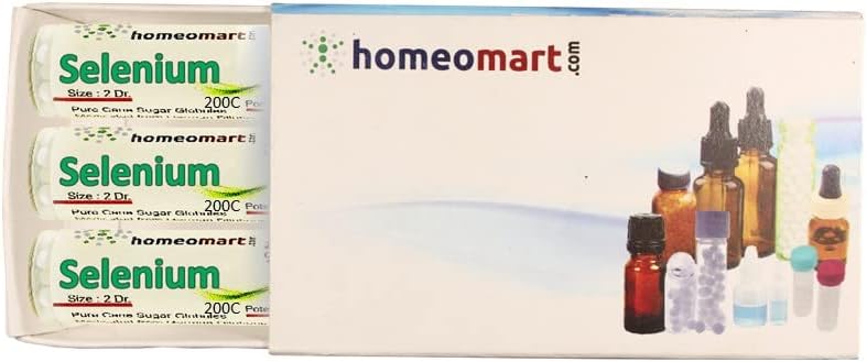 Homeomart.com Ομοιοπαθητική Σελήνιο Πέλλες (Πιλήματα) σε συσκευασία ισχύος 200C των 3