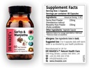 Κάψουλες Sariva & Manjistha του DR WAKDE (60 Veg Caps, Αποτοξινωτικά Βότανα, Υποστηρίζει Υγιεινό Δέρμα, Αγιουρβεντικό Συμπλήρωμα, Vegan, Herbal, Όλα Φυσικά, Κατασκευασμένο στο Ηνωμένο Βασίλειο)