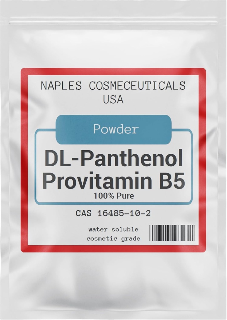 Pure Panthenol Toz, DL-Panthenol Toz, Saç Bakımı için Provitamin B5, Skin, Nails Deep Mousturizer, Kozmetik Formulaleri veya Favori Ürünlerinize Ekle (2 oz)