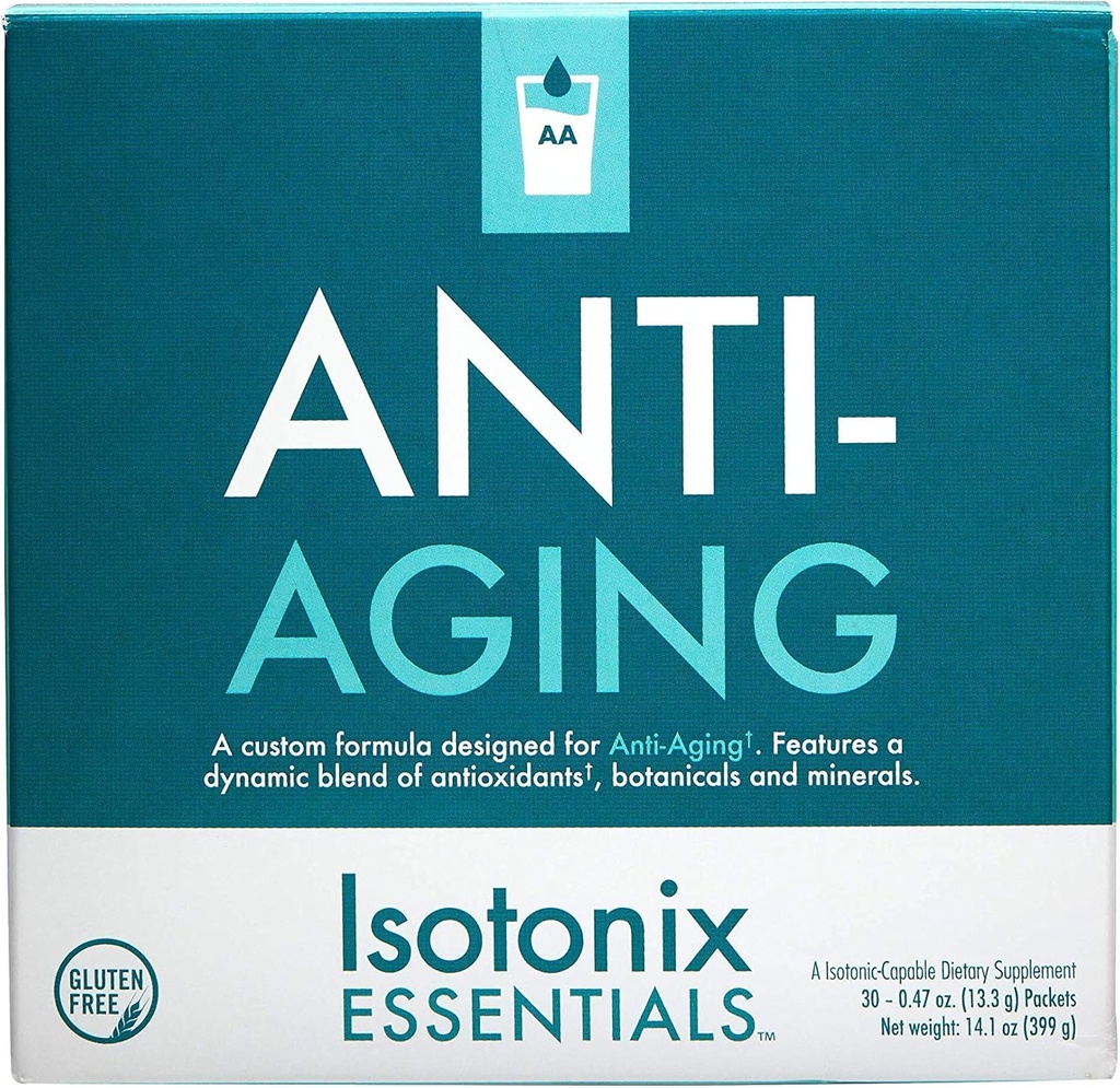 Isotonix Temel Anti-Aging, Antioksis, Kas Sağlığı ve Kuvveti teşvik eder, Günlük Nutrients sağlar, Sağlıklı Aging, Market America (30 Packets)