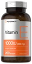 Horbäach Vitamin E 1000 IU Softgel Capsules | 200 Count | Non-GMO, Gluten Free, Preservative Free | E Oil E Oil