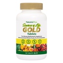 NaturesPlus Source of Life GOLD Multivitamin - 180 Tablets - With Vitamins D3, B12 & K2 - Blood, Bone & Immune Support - Vegetarian & Gluten Free - 60 Servings