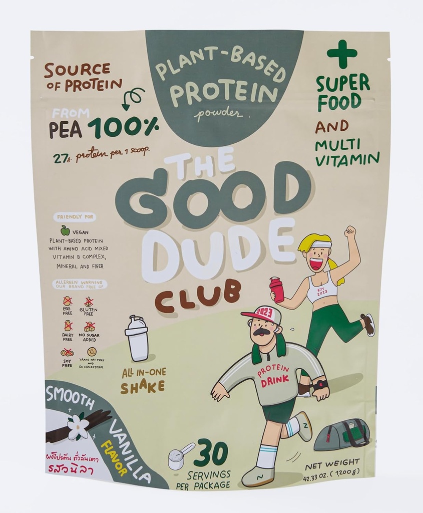 Premium Pea Protein Tozu, BCAA'lara dayanan Bitki, Digest | Vitaminler & Mineraller | Gluten & Dairy Free | No Sugar eklendi | Vegan Dostu (Vanilla), 1200g