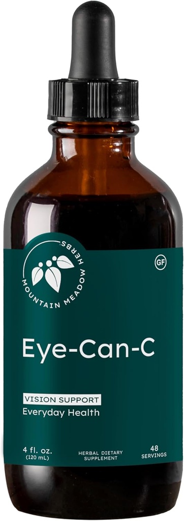 Mountain Meadow Herbs Eye-Can-C 4oz. | Sıvı Vizyon Sağlık ve Ginkgo Biloba ile Destek, Gece Vizyonu, Kuru-Eye Yardımı, Glare Azımı ve Sağlıklı Bağışlama Desteği