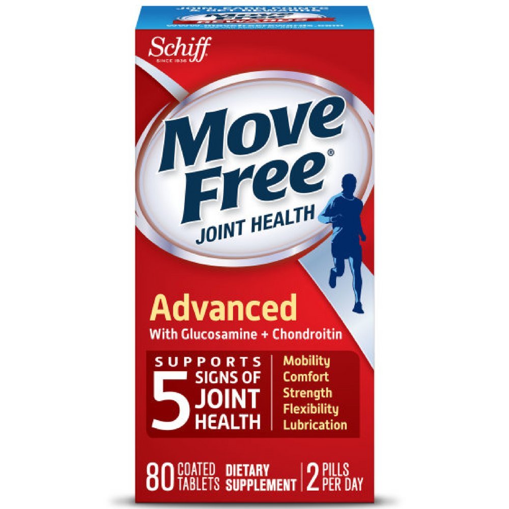 Free Advanced, 80 tabletleri - Glucosamine ve Chondroitin ile Ortak Sağlık Tamamlayıcısı (Pack of 8)