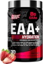 Nutrex Research EAA Hydration | EAAs + BCAA Toz | Muscle Recovery, Strength, Muscle Building, Endurance | 8G Essential Acids + Elektrolytes | 30 Hizmet (Fruit Punch)