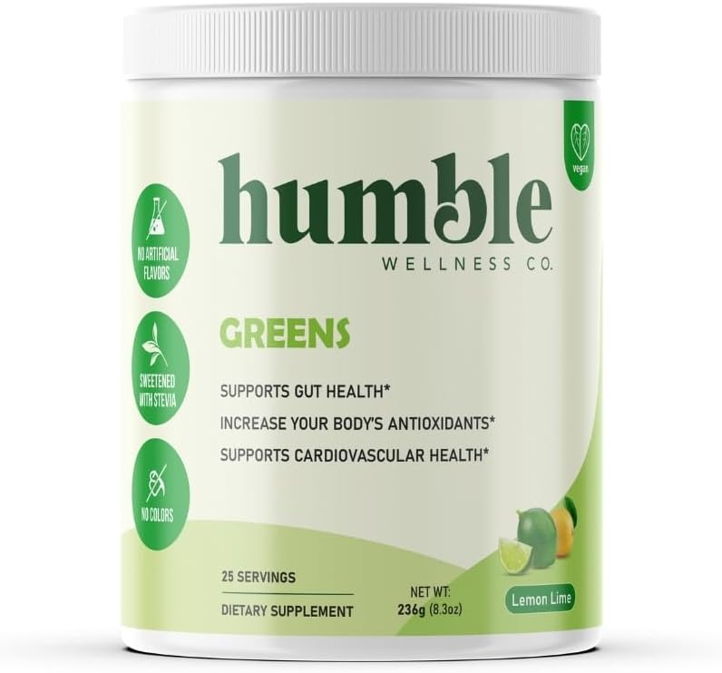 Greens Toz: Antioksit Boost, Cardiovascular Health, Gut Health, 24 Organik Meyveler & Veggies, Gluten Free, Vegan, No Sugar Eklenme, GMO, ABD'de Yapılan 25 Hizmet