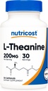 Nutricost L-Theanine 200 mg, 30 Capsules