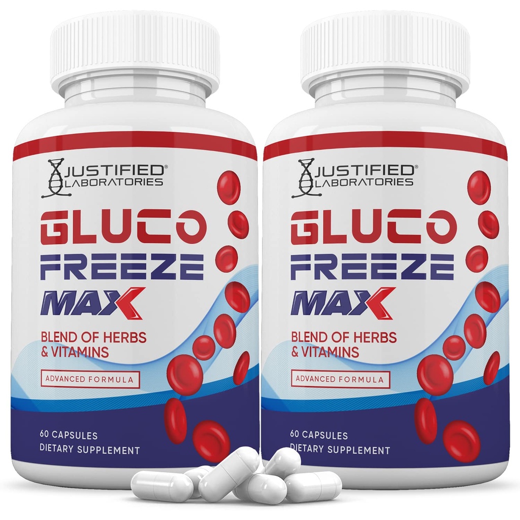 (2 συσκευασία) Γλυκοψυκτικό Max Advanced Formula 1295MG 120 κάψουλες