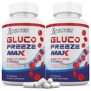 (2 συσκευασία) Γλυκοψυκτικό Max Advanced Formula 1295MG 120 κάψουλες