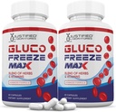 (2 Pack) Glucofreeze Max Advanced Formula 1295MG 120 Capsules