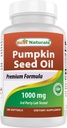 En İyi Doğals Kabak Tohum Yağı 1000 mg 180 Yumuşakgels
