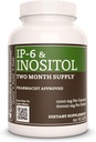 Remedy'nin beslenme IP6 (hexa fosfat) Inositol, Kalsiyum ve Magnezyum | 1.000 mg Diyet Tamam | İki Ay Supply