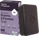 Marie Originals Eczema Face Soap Body Yıkama Bar - Kuru Itchy Flaky Skin Relief için Tüm Doğal Psoriasis, Dermatitis Tedavisi - Gentle Detoxing, Healing, Anti-Itch, Cleansing Skincare (kısanın paketi)