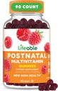 Demir, Choline ve Iodine ile Yaşamlanabilir Postnatal Multivitamin | Kadınlar için Büyük Tasting Postnatal Vitaminler