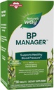 Nature's Way BP Manager, Sağlıklı Kan Baskısını Destekler (1) ve Kalp Sağlığı*, Stevia, Hawthorn, & Olive Leaf Extracts, 90 Tabletler (Pazar Mayıs Vary)