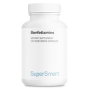 Supersmart - Benfotimin günde 320 mg (High Potency) - Bio available Thiamine - Vitamin B1 Benfotiamin Supplement | Non-GMO & Gluten Free - 120 Vegetarian Capsules