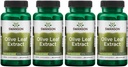 Swanson Olive Leaf Extract Capsules% 20 Ol Europein - (60 Capsules, 750 mg Her) 4 Pack