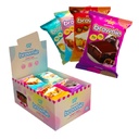 Prime Bites Protein Brownie Alfa Prime Supplements | Yüksek Protein, Collagen Forized Low Sugar Treat | Delicious Snack | 12 Bars per Box (Variety Pack)