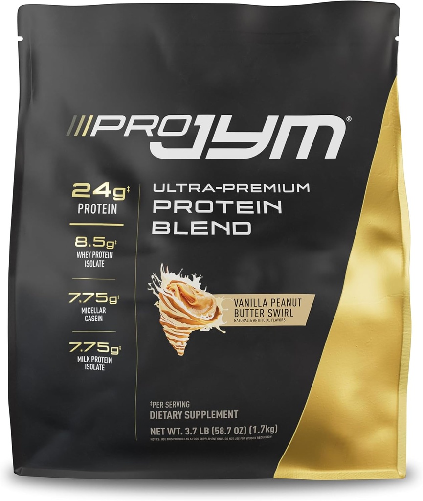 Pro JYM Vanilla Peanut Butter Protein Toz - Whey proteini, Vakain, & Süt Protein, Erkekler ve Kadınlar için Lean Muscle Building, JYM Supplement Science, 45 Hizmetler