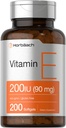 Horbäach Vitamin E Softgel Κάψουλες 200 IU 