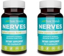 Temel Brands Alpha Lipoic Acid 200mg - Sağlıklı Nerve Function & Metabolism için Potent Antioksit ALA Supplement - 60 Capsules - 2Pack