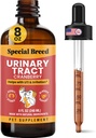 8 Ounce Urinary Tract Treatment for Cats and Dogs - Graduated Dropper (1/4 ML arter UTI Supplement, Kidney ve Bladder Support, 8 ozzz