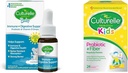 Culturelle Baby Immune & Digestive Υποστήριξη Probiotic + Βιταμίνη D σταγόνες, 30 ημέρες προσφοράς παιδιά Probiotic + Fiber πακέτα, 24 κόμης