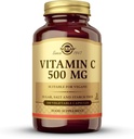 Solgar Vitamin C 500 mg, 100 Sebze Kapsülleri - Antioksi & Immune Support - Genel Sağlık - Sağlıklı Cilt ve Ortakları Destek - GMO, Vegan, Gluten Ücretsiz, Kosher - 100 Hizmet