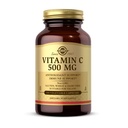 Solgar Vitamin C 500 mg, 100 Sebze Kapsülleri - Antioksi & Immune Support - Genel Sağlık - Sağlıklı Cilt ve Ortakları Destek - GMO, Vegan, Gluten Ücretsiz, Kosher - 100 Hizmet