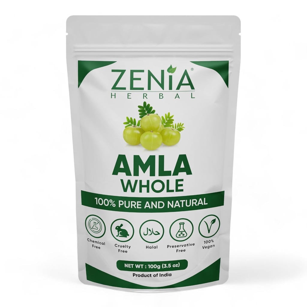 100 gram Zenia Kuru Whole Amla Gooseberry Ayurvedic Saç Tedavisi
