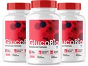 (Official 3 Pack) Glucobio Capsules, Gluco Bio Blood Support Pills Gelişmiş Formula, GlucoBio Tüm Doğal Malzemeler, GlucaBio Maksimum Güçlü, Glucbio, Glucobio Blood, Glycogen Support (180 Caps)
