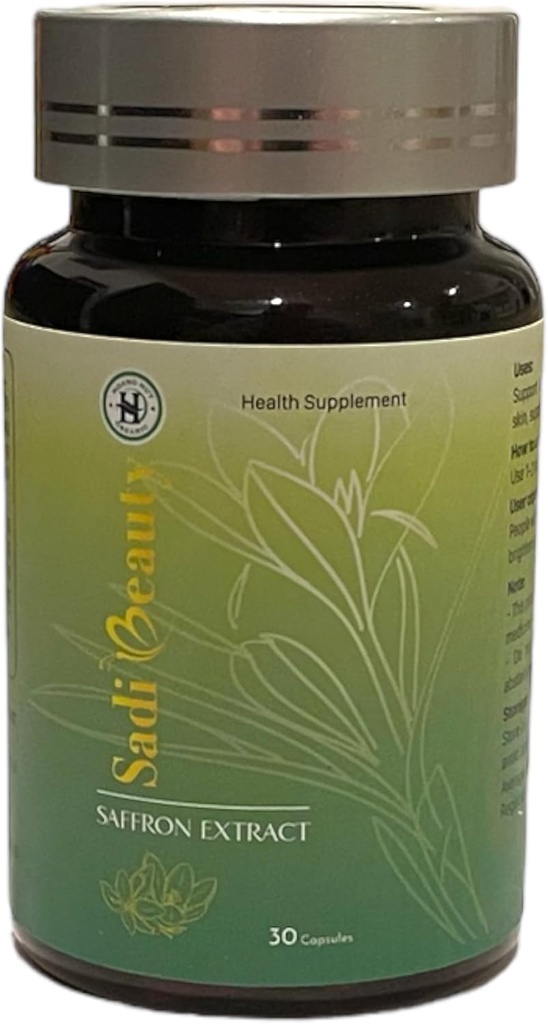 Κάψουλες εκχυλίσματος σαφράν με L-Glutathione, Vitamin C, Vitamin E, Brighten Skin Tone, Help Melasma, Reduce Dark Spots, Anti Aging 30 Κάψουλες