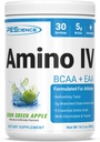 PE Science Platinum IV BCAA & EAA Toz, Essential Amino Asits, Taurine, Hydration ve Muscle Recovery için Electrolytes, Men & Women, Post Workout - Sour Green Apple - 30 Servisler