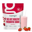 Supergut Prebiyotik Shakes | Meal Change | Boost GLP-1 | Yüksek Protein ve Fiber | Eklenmedi Şeker | Keton, Meal, Snack (Strawberry, 14 hizmet)