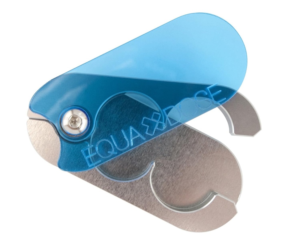 EQUADOSE Pill Splitter με λεπίδες αργιλίου ακρίβειας, με ασφάλεια και καθαρό κόψιμο Μικρά και μεγάλα δισκία, βιταμίνες, και χάπια, εύκολο διαιρετικό δισκίο για την ακριβή χορήγηση φαρμάκων