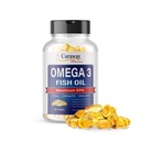 Omega 3 Fish Oil 2.000 mg- Farm Grade. 1000 mg EPA 500 mg DHA. Burpless Capsules with No Fishy Aftertaste. Tüm Doğal, Organik, GMO, Erkekler ve Kadınlar için Gluten Ücretsiz.