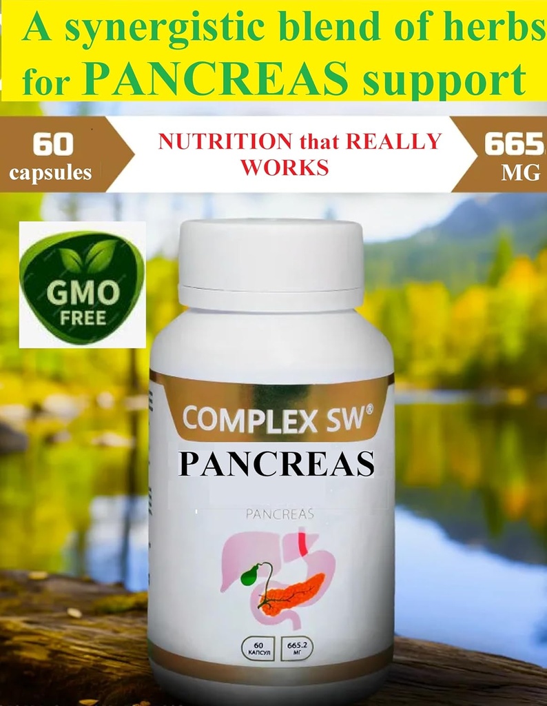 Pancreas Cleanse Detox & Tamir Supplement with All Natural Papain Enzyme, Bromelain, Pineapple Extract, çinko, Chromium, Manganese. Gut Health için Revitalizer & Detox Formula.