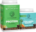 Sunwarrior Classic Vegan Protein Toz | Plant-Based 30 Hizmet, Chocolate & Collagen Building Toz Hyaluronic Asit | 20 Hizmet, Chocolate Flavoreded