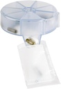 EZY DOSE Pill Sorter, Organizer, Seyahat için Vitamin ve Tıp Ambalaj Sistemi, Easy-Tear Pill Pouches, Faraday Free