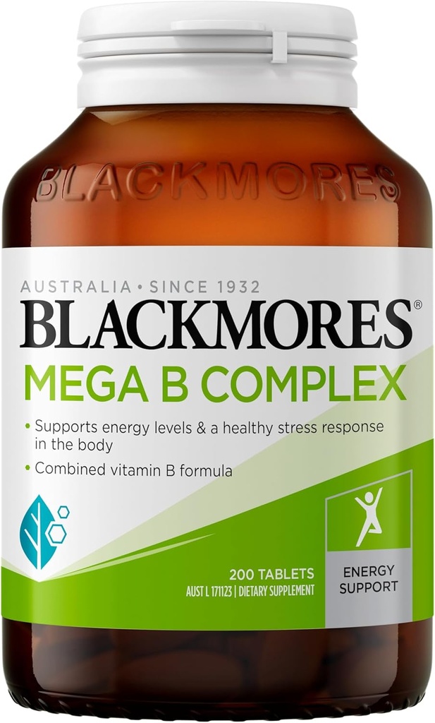 Blackmores Mega B Kompleksi 200 Tabs